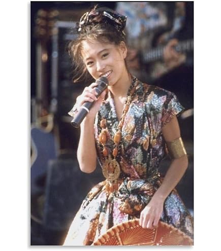 Amazon.co.jp: 中森 明菜 なかもり あきな 若いころ 超クリア ポスター